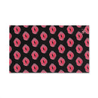 Lips Kiss Mark Pattern | Mix & Match Classic Fun-Flirty Lovers’ Towels