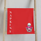 Nectar Napkins Brand Bright Red Cum Towel