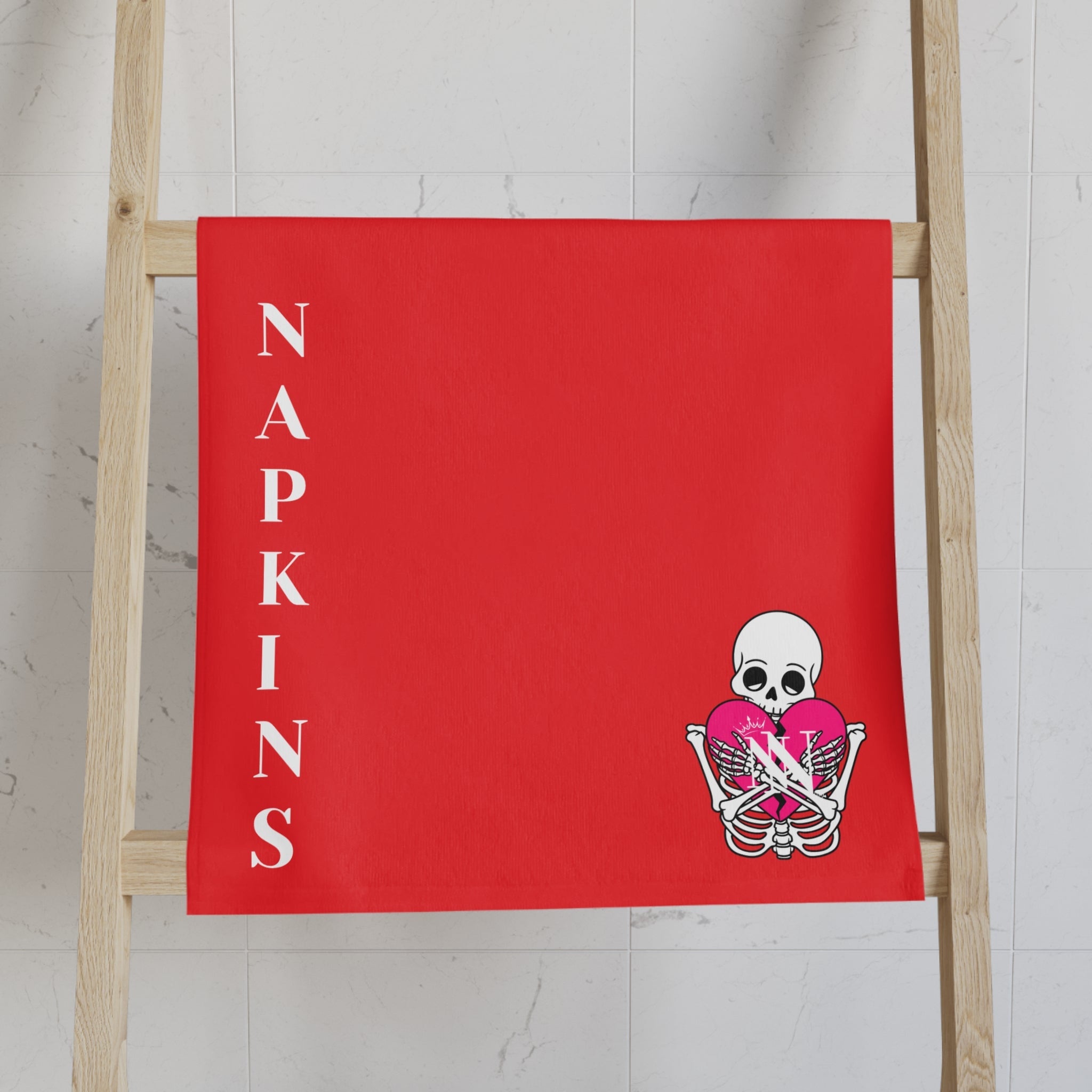 Nectar Napkins Brand Bright Red Cum Towel