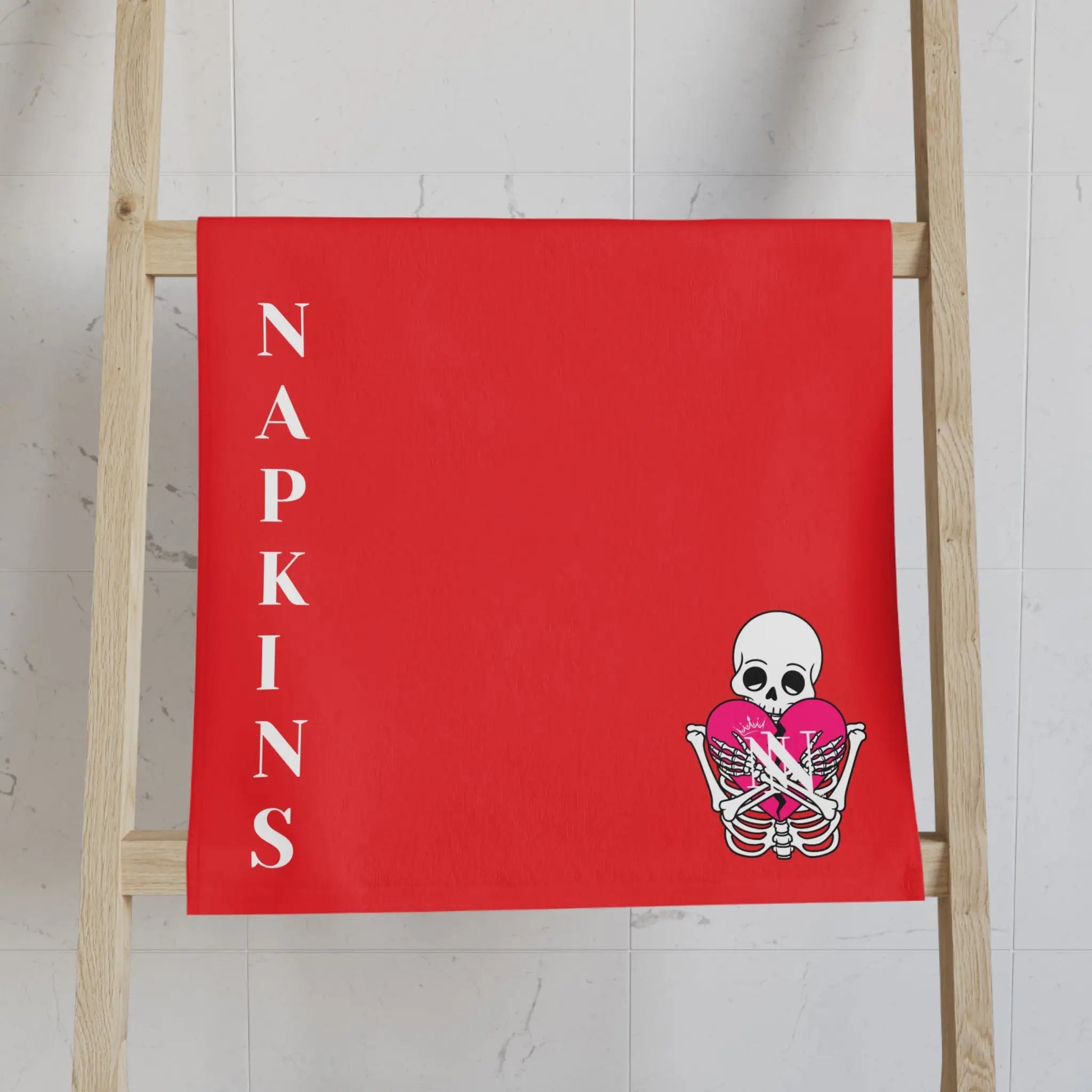 Nectar Napkins Brand Bright Red Cum Towel