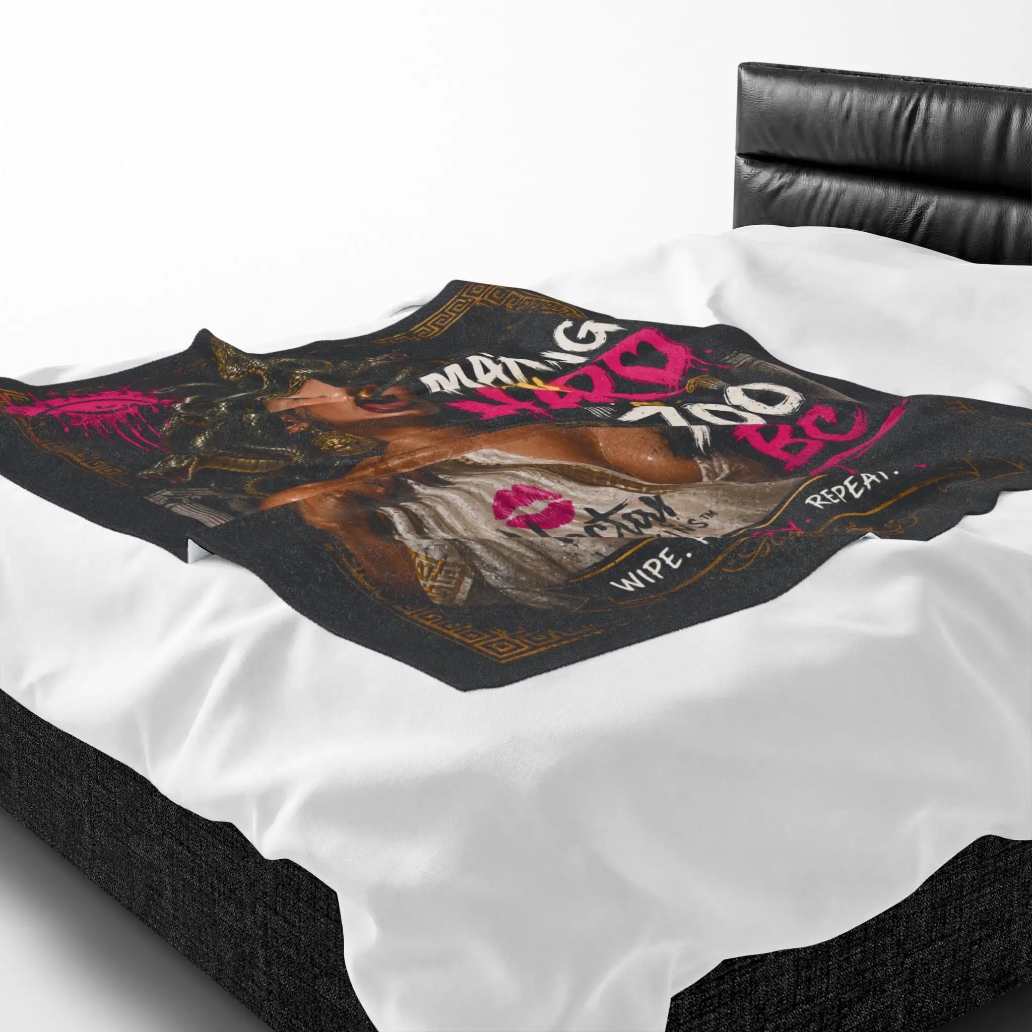 Medusa Making Men Hard | Nectar Napkins Fun-Flirty Lovers’ Blankets