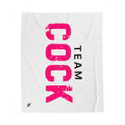 Team Cock | Mix & Match Soft Fun-Flirty Lovers’ Blankets