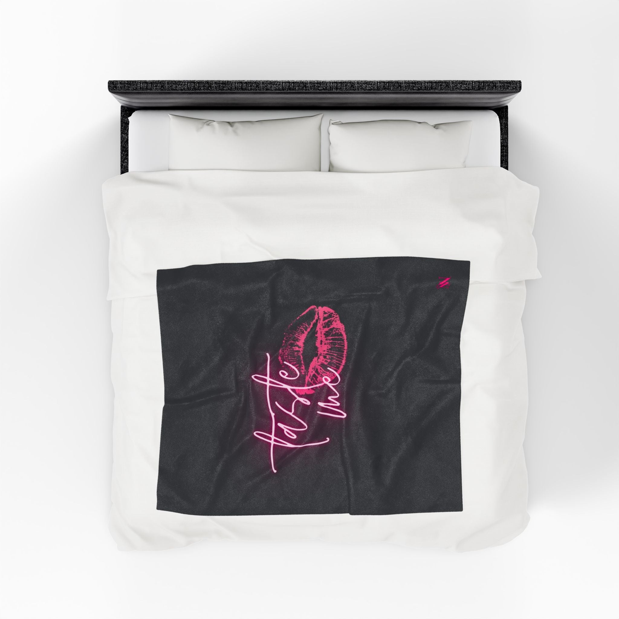 Taste Me | Mix & Match Velveteen Fun-Flirty Lovers’ Blankets