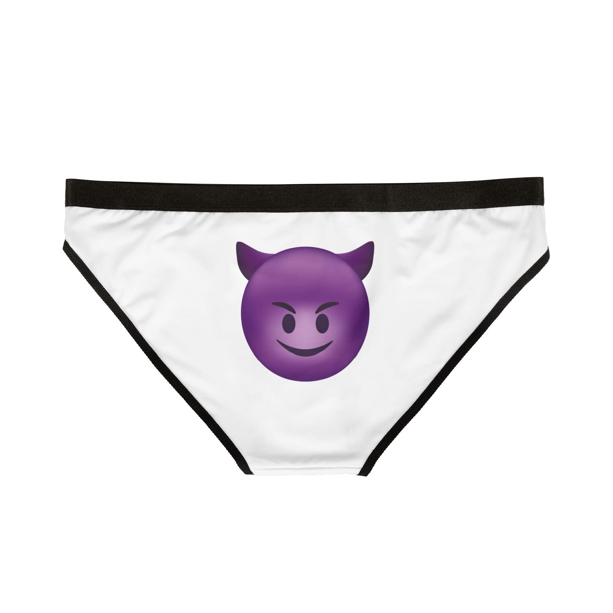 Naughty Devil Emoji | Mix & Match Women’s Fun-Flirty Lovers’ Panties