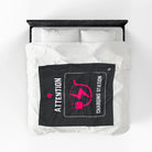Attention Charging Station | Mix & Match Soft Fun-Flirty Lovers’ Blankets