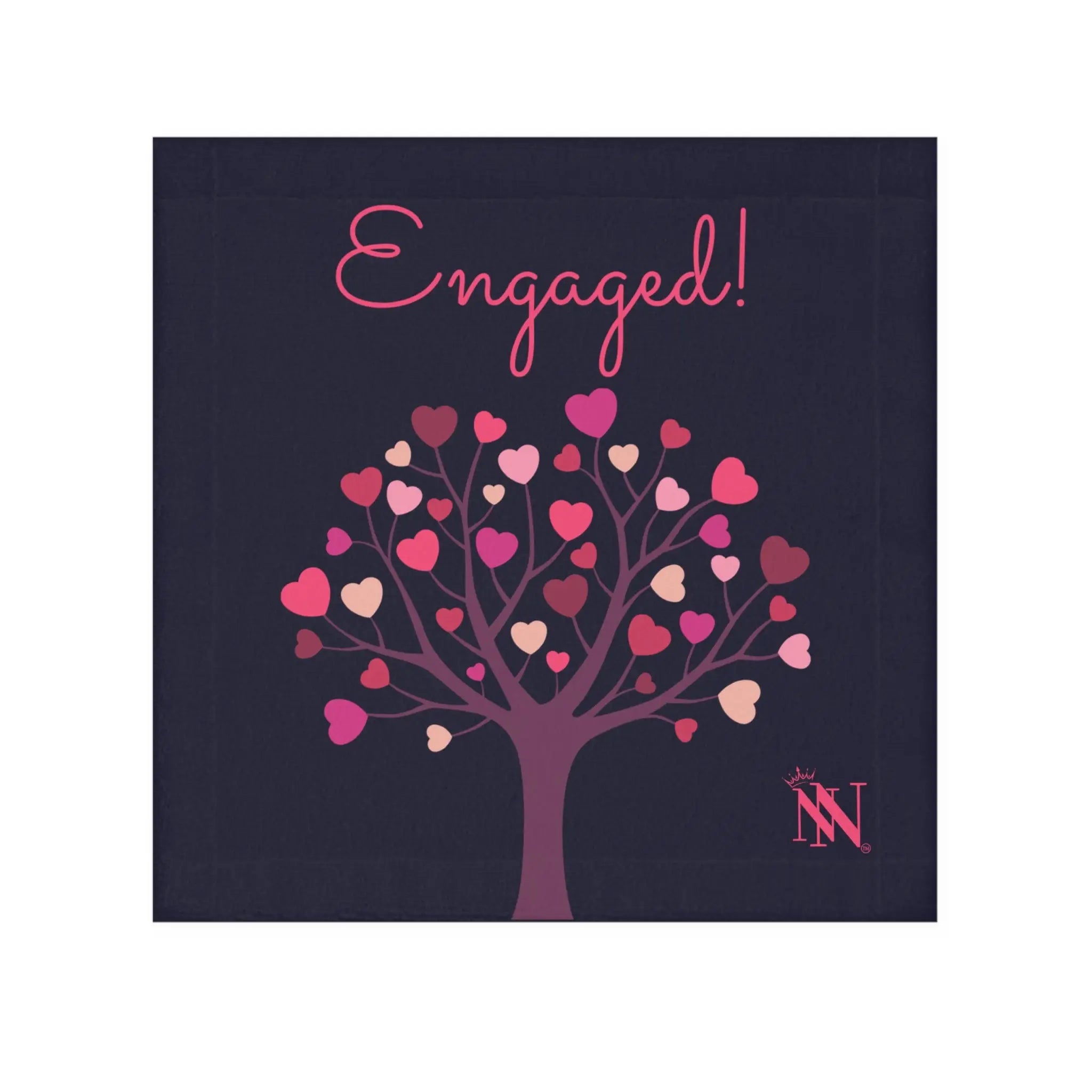 Engaged! Tree of Love | Nectar Napkins Lils’ Fun-Flirty Lovers’ Towels