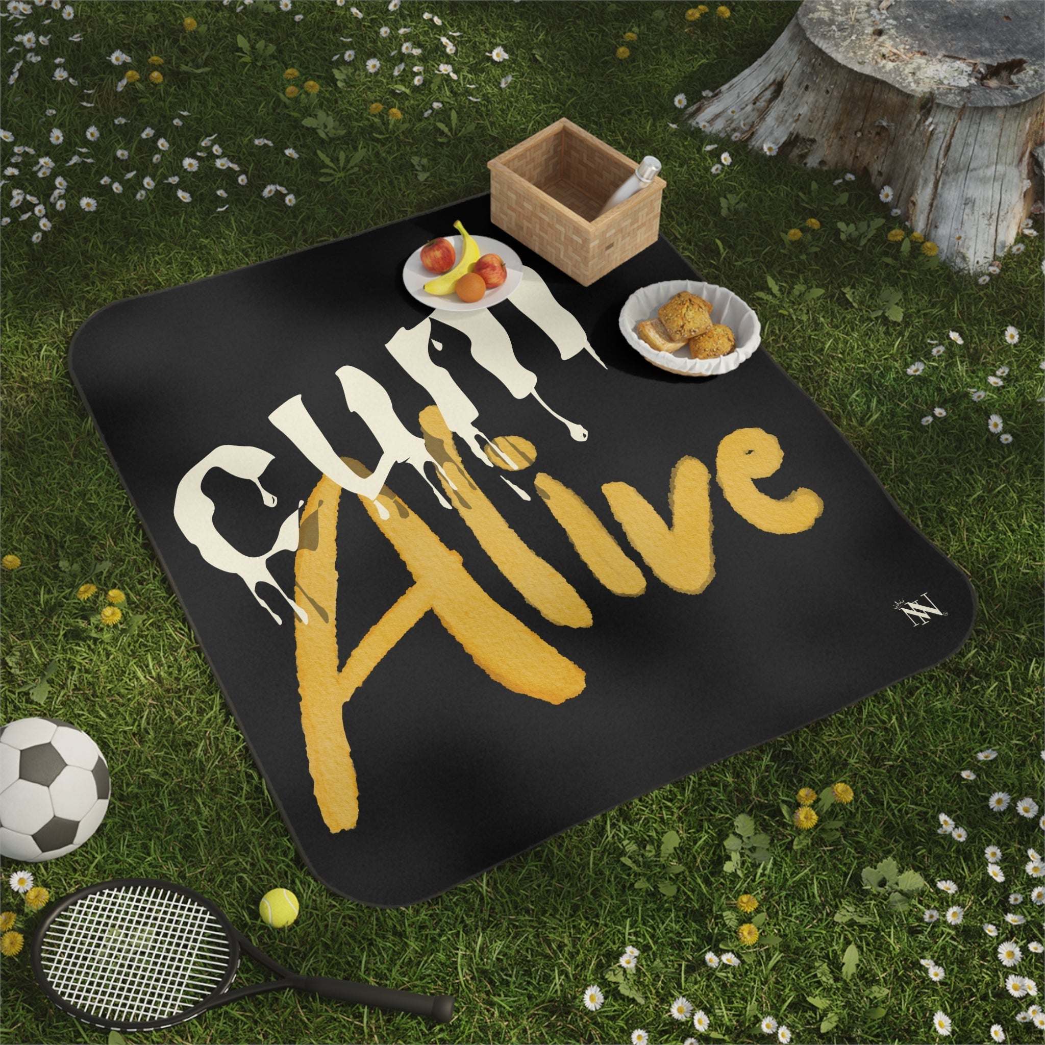 Cum Alive | Mix Match Fun-Flirty Lovers’ Water-Resistant Blankets