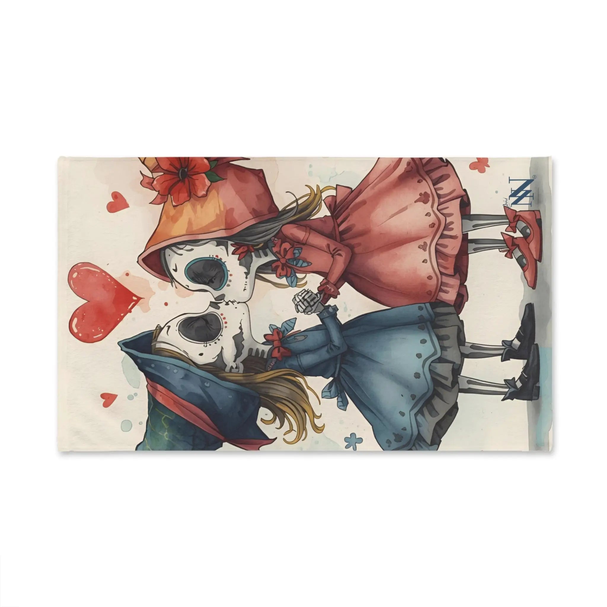 Kissing Witches Print | Mix & Match Original Fun-Flirty Lovers’ Towels