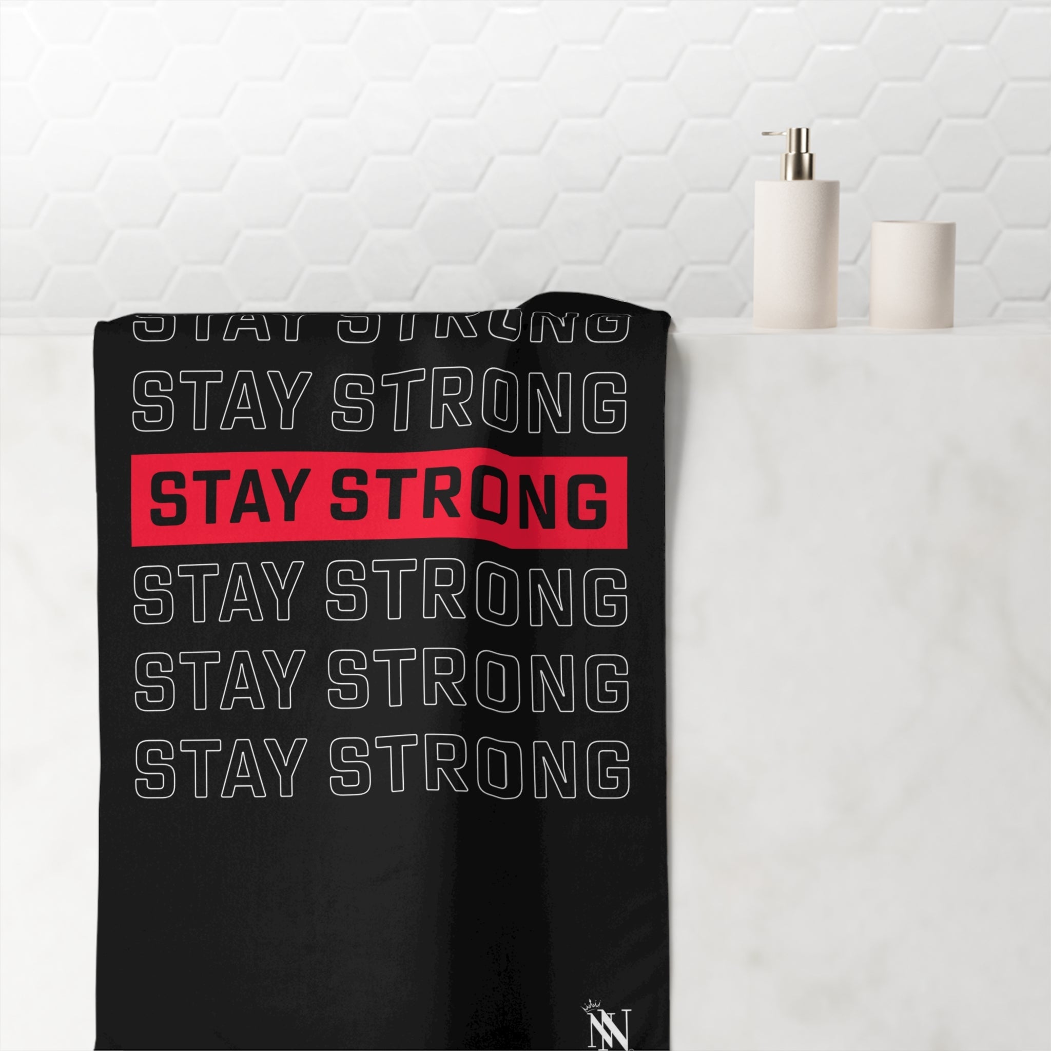 Stay Strong | Mix & Match XL Fun-Flirty Lovers’ Towels