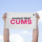 Content that Cums | Mix & Match Soft Fun-Flirty Lovers’ Towels