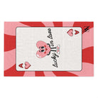 Lucky in Love Card | Mix & Match Soft Fun-Flirty Lovers’ Towels