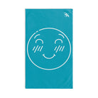 Yes Emoji Teal Cum Towel