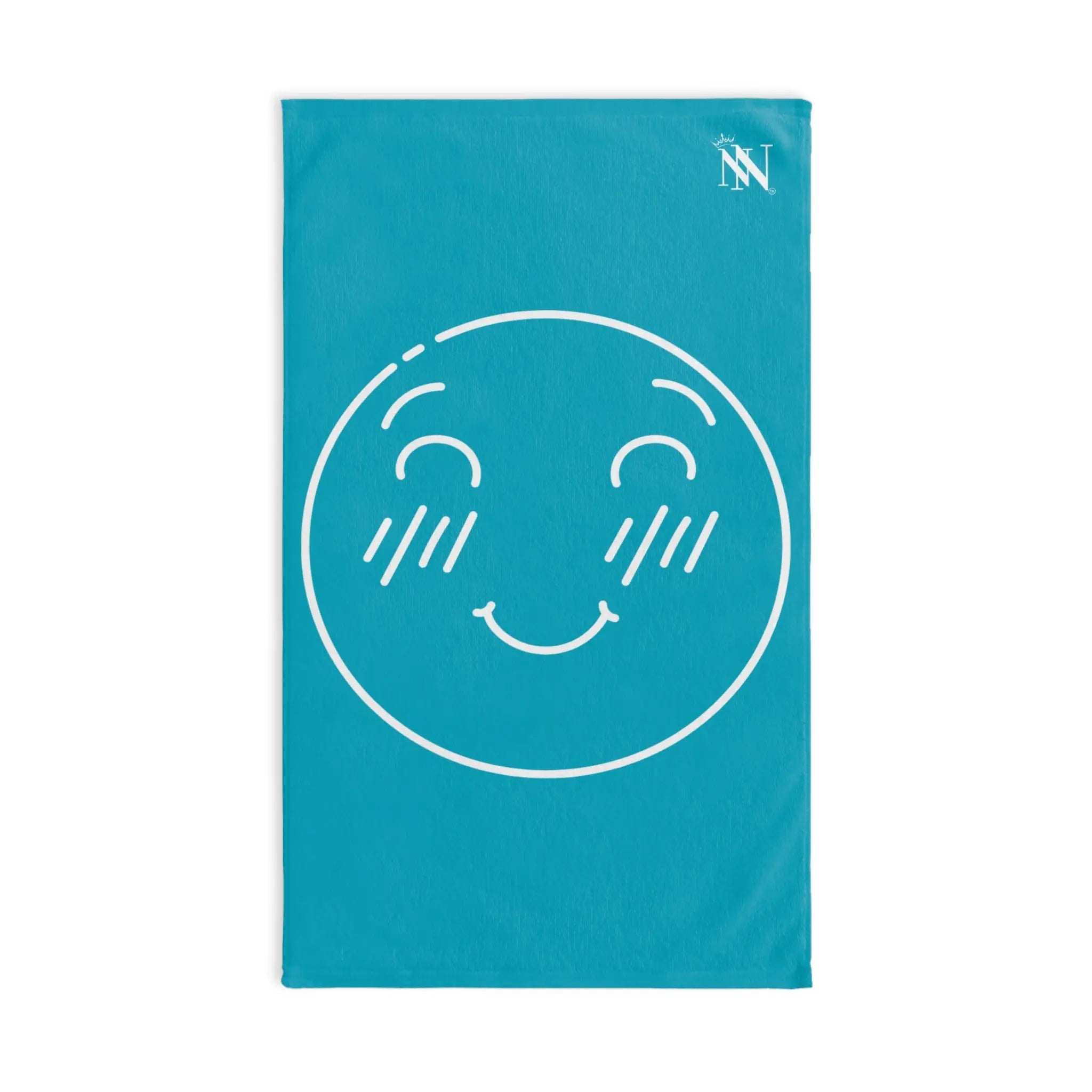 Yes Emoji Teal Cum Towel