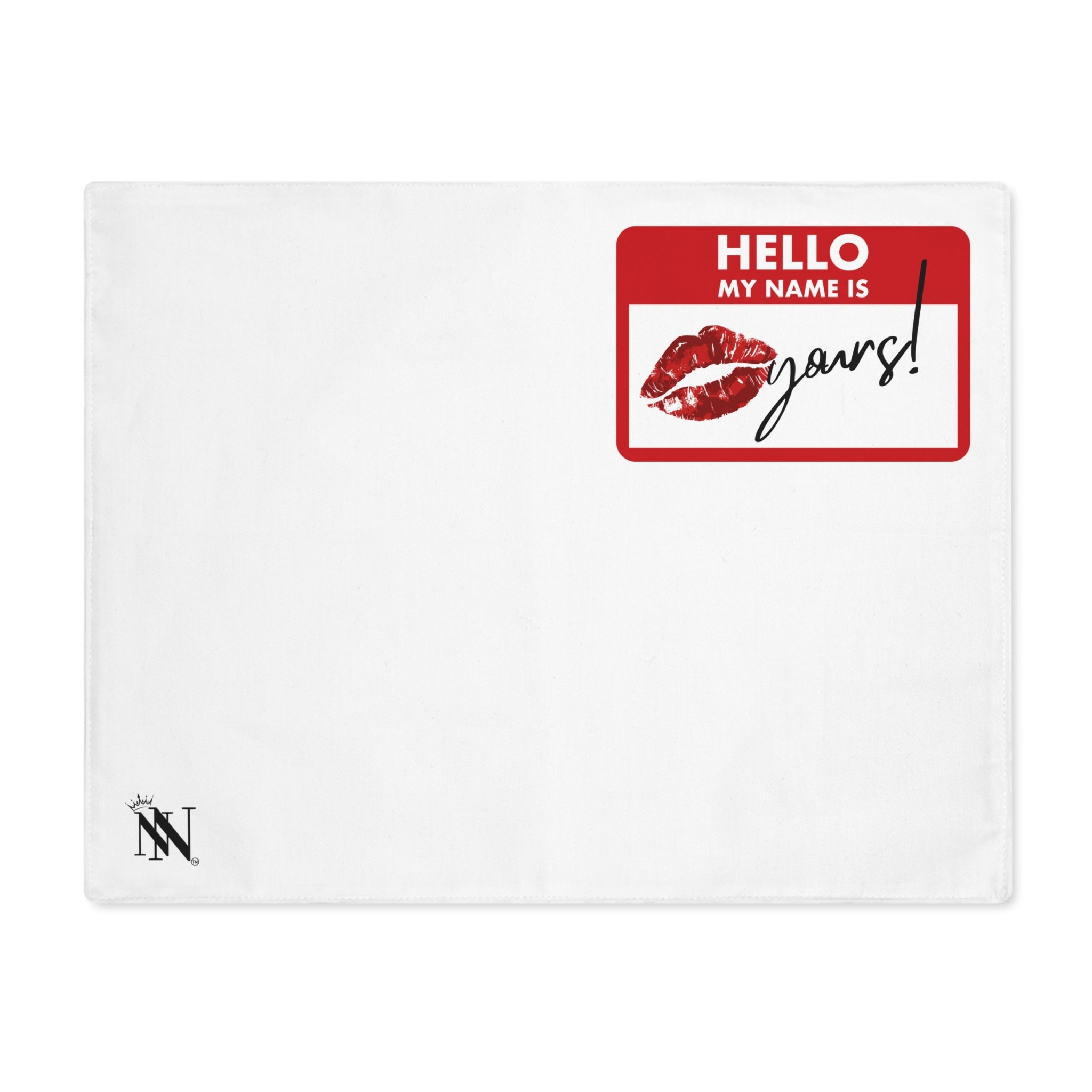 Hello My Name Is Yours! Tag | Mix & Match Playful Fun-Flirty Lovers’ Toy Mats