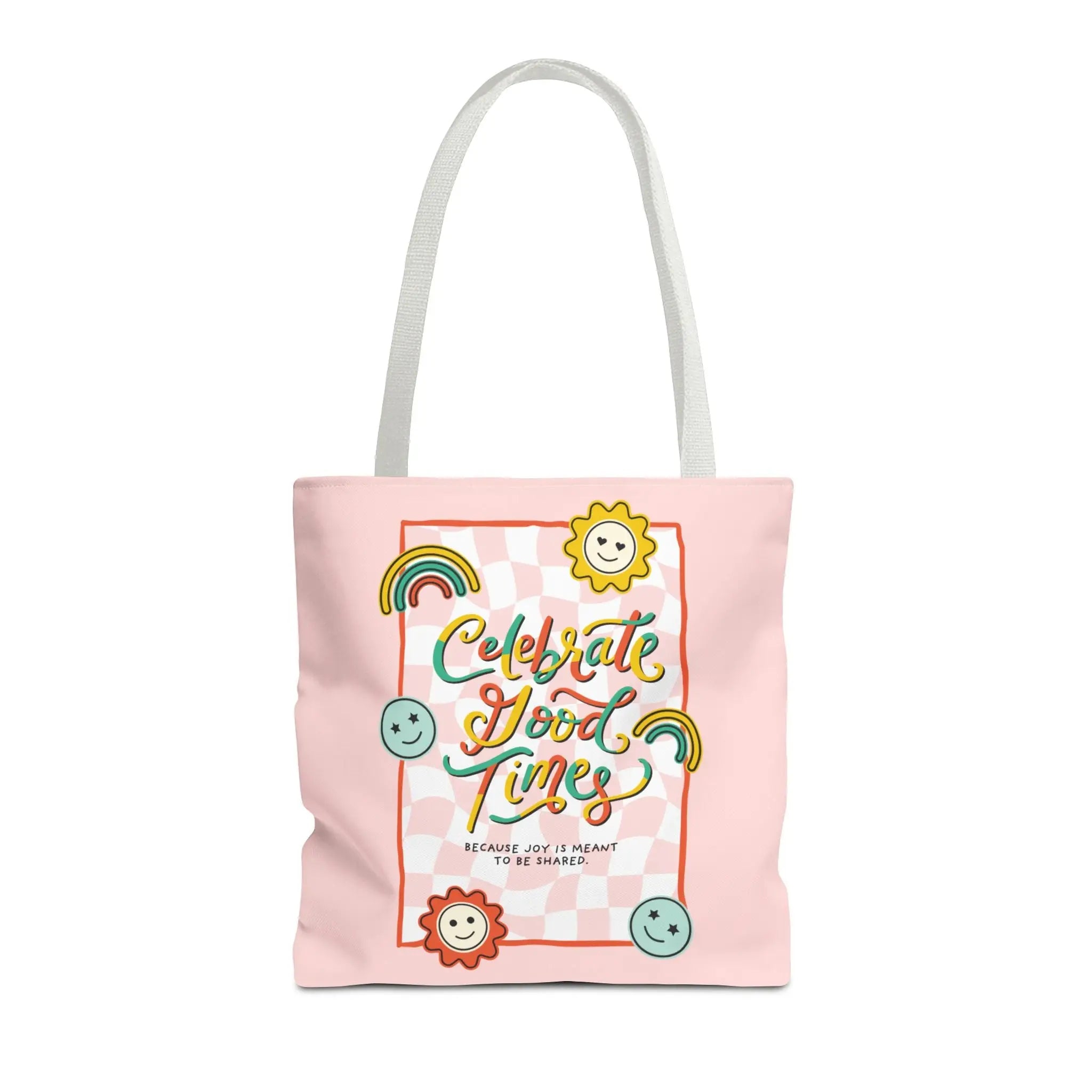 Celebrate Good Times Retro Tote Bag