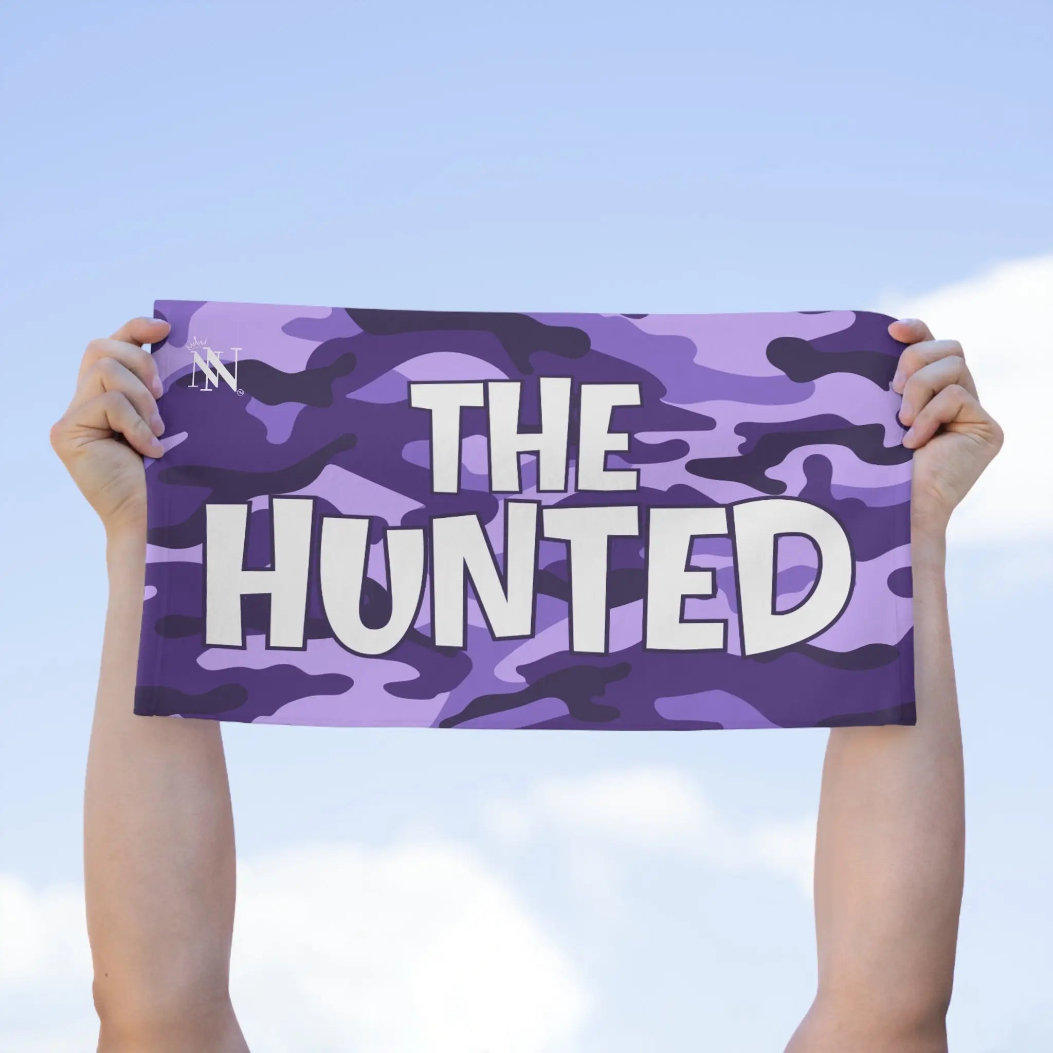 The Hunted Purple Camo Sex Towel