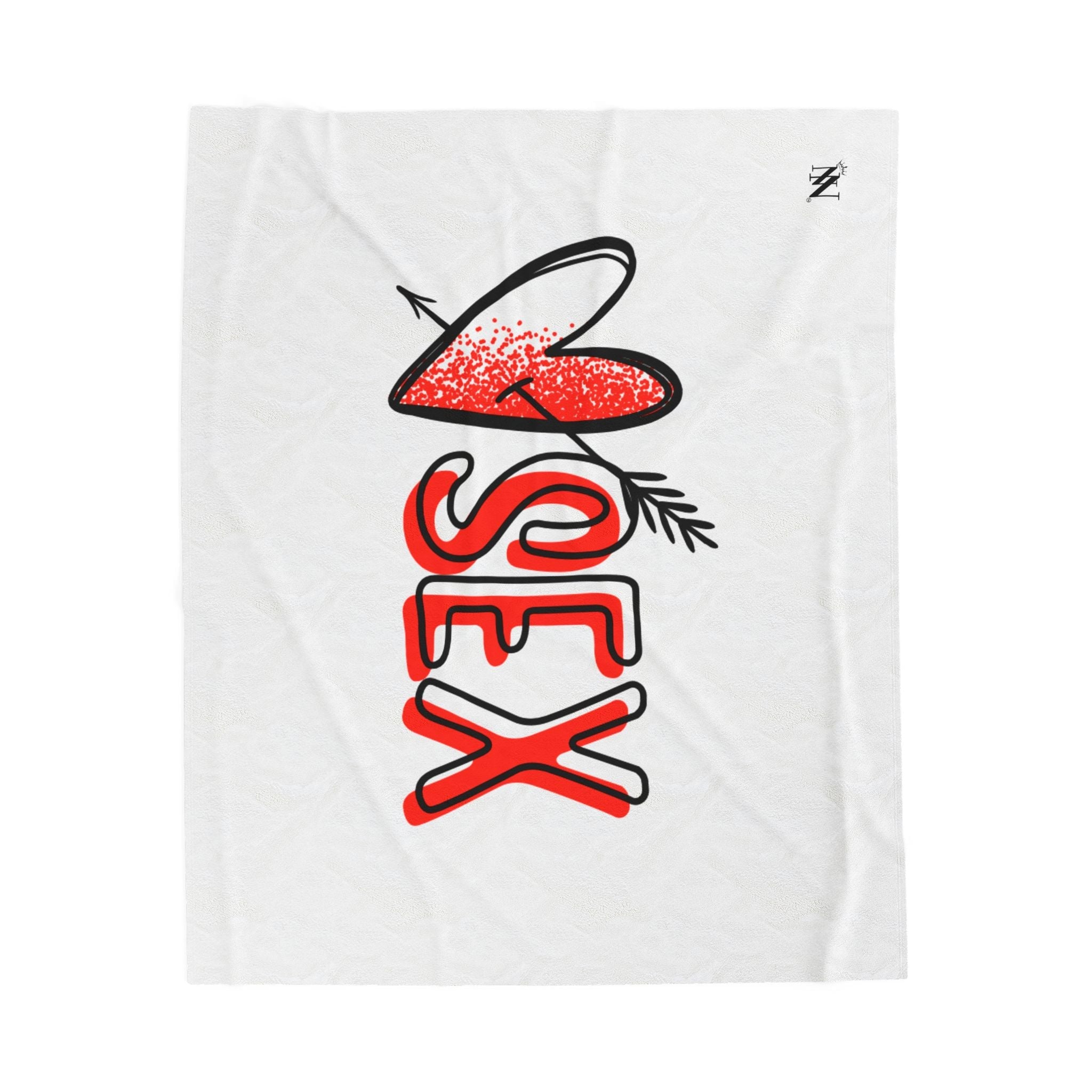 Heart Arrow Sex Romantic Lovers Gifts Blanket
