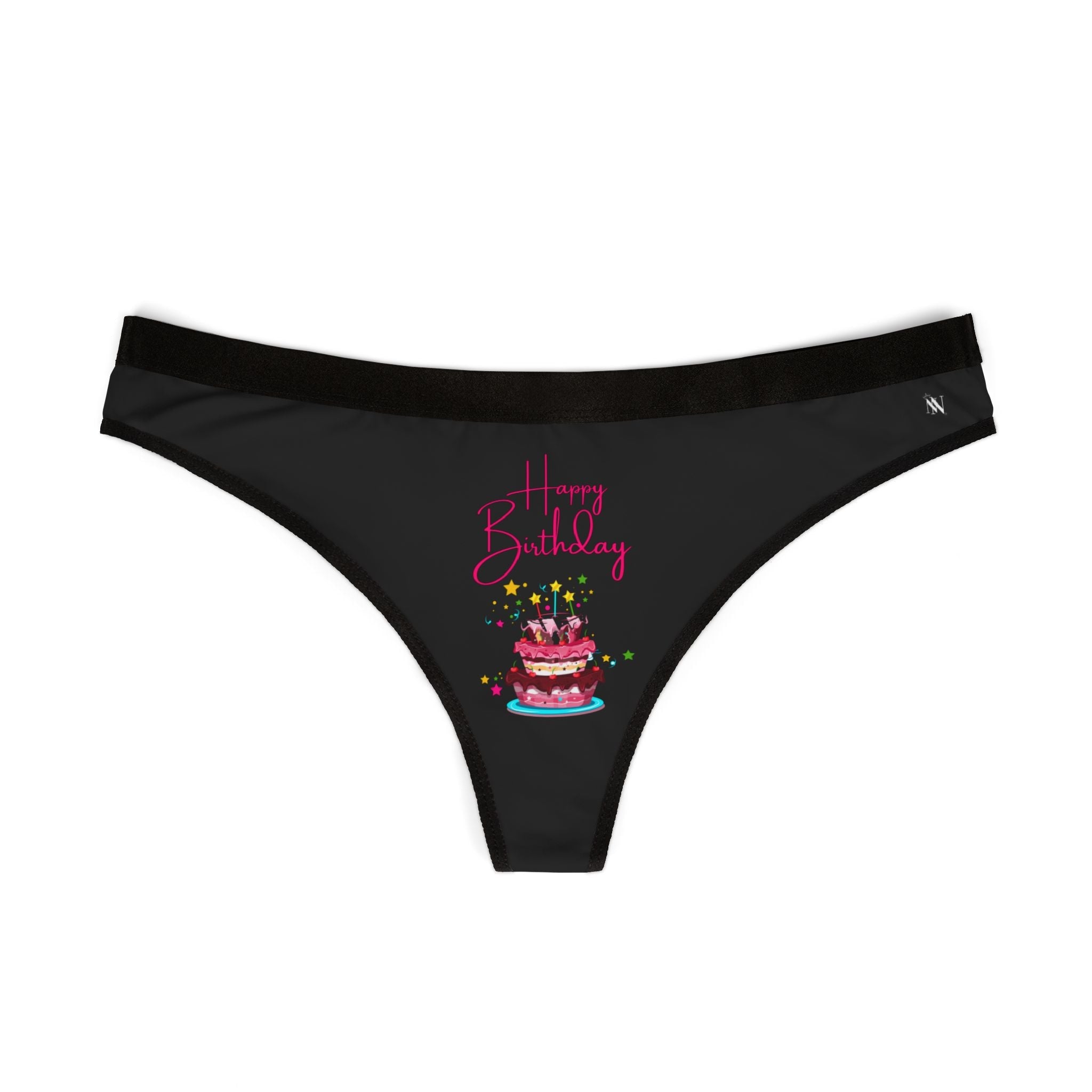 Happy Birthday Cake | Mix & Match Women’s Fun-Flirty Lovers’ Thongs