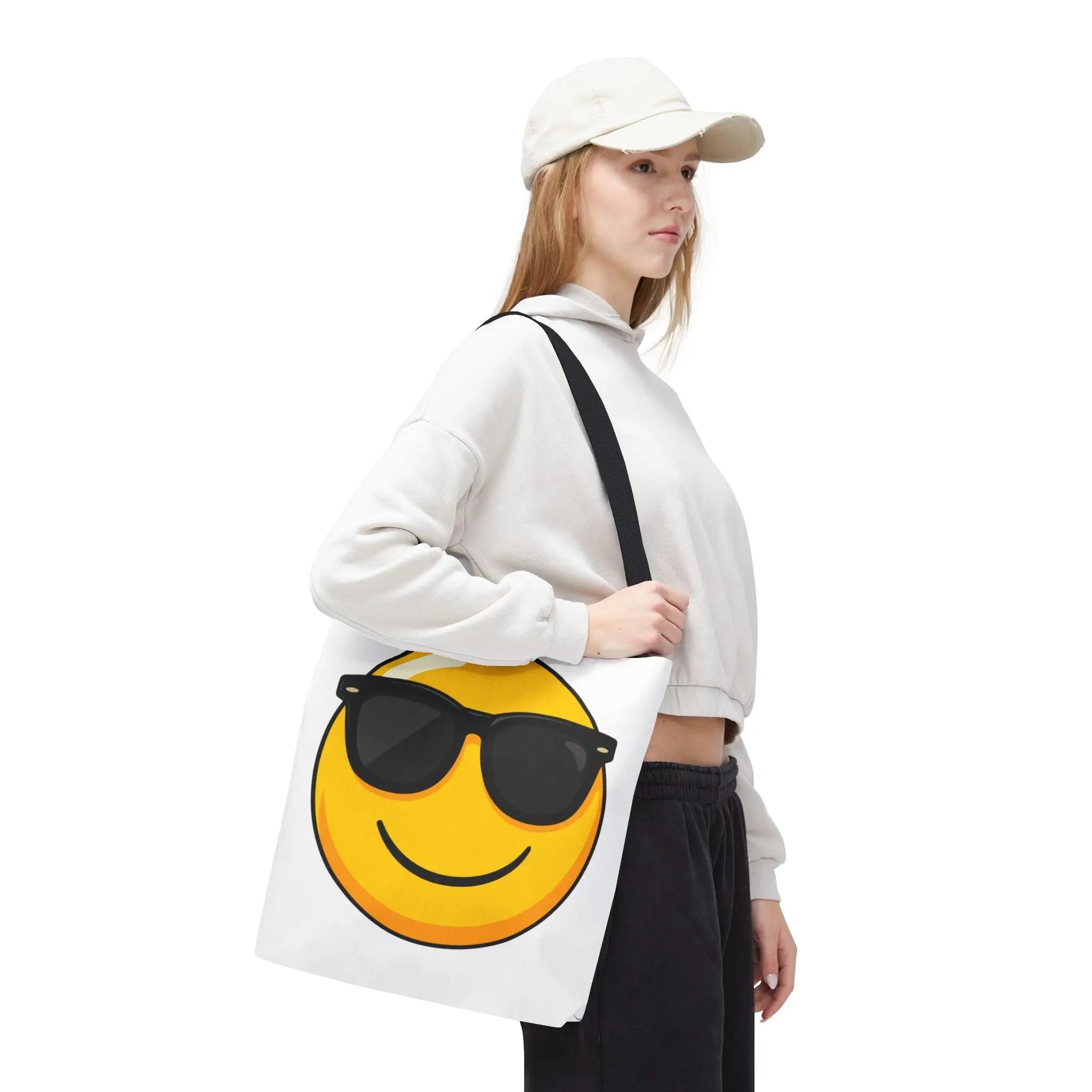 Too Cool Emoji Tote Bag