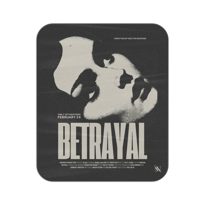 Betrayal Movie Poster | Mix Match Fun-Flirty Lovers’ Water-Resistant Blankets