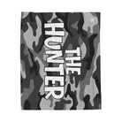 The Hunter Grey Camo Blanket