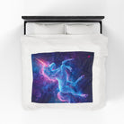 Unicorn Glow Print | Mix & Match Velveteen Fun-Flirty Lovers’ Blankets