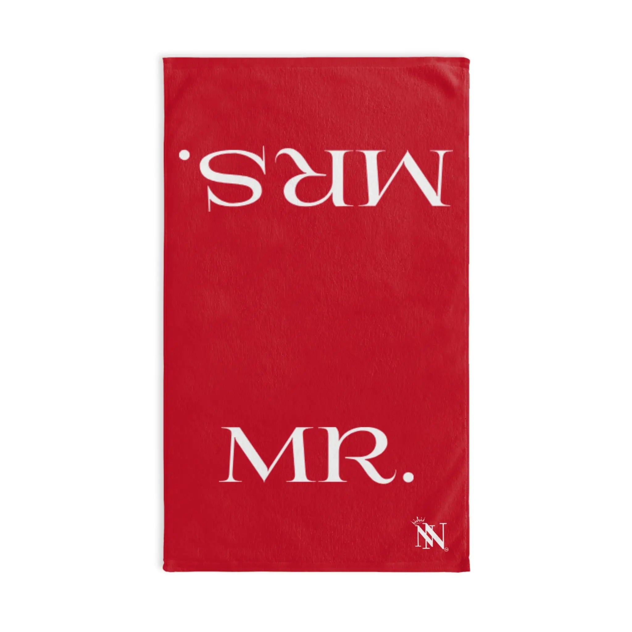 Mr. Mrs. Shareable Red Cum Towel