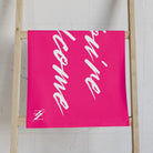 Simply You’re Welcome Signature Pink | Nectar Napkins Classic Fun-Flirty Colored Towels