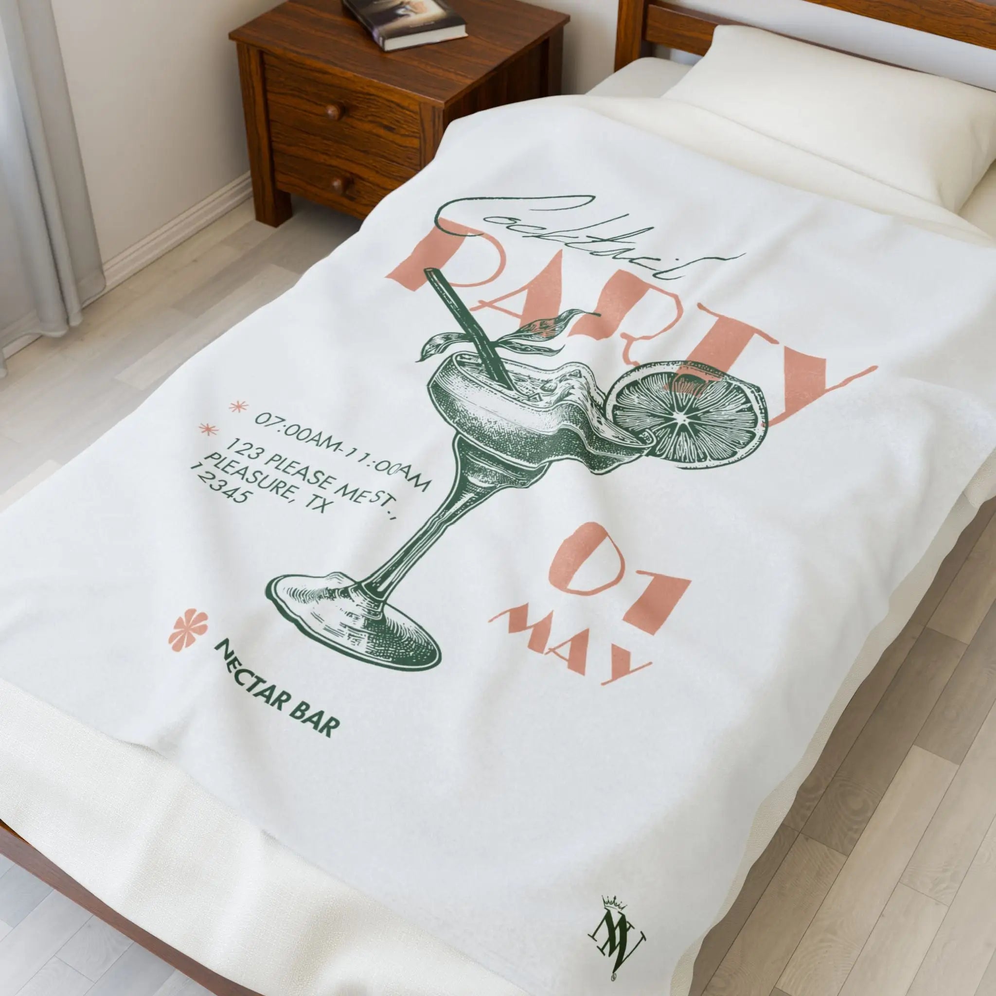 Cocktail Party | Mix & Match Fun-Flirty Lovers’ Blankets