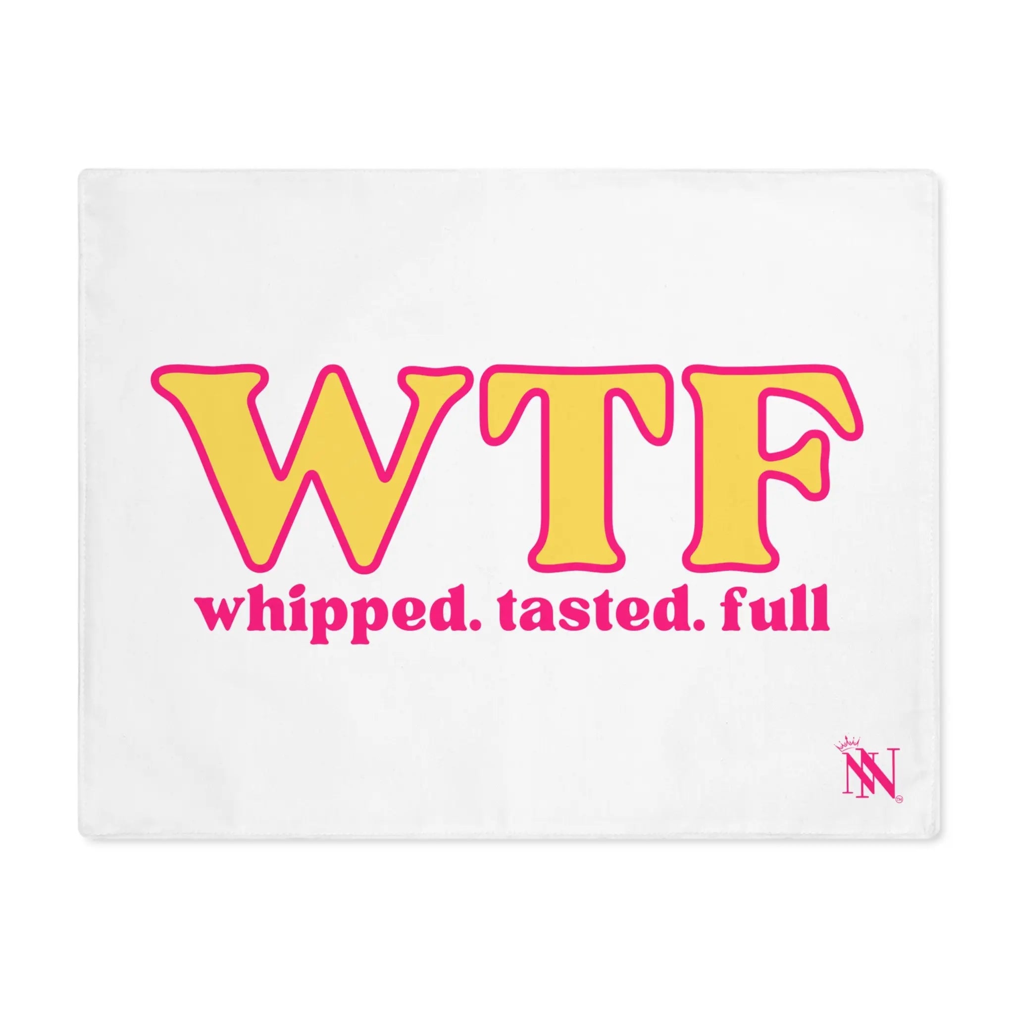 WTF Whipped Tasted Full | Mix & Match Playful Fun-Flirty Lovers’ Toy Mats