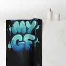 I Heart My GF Tagged | Mix & Match XL Fun-Flirty Lovers’ Towels