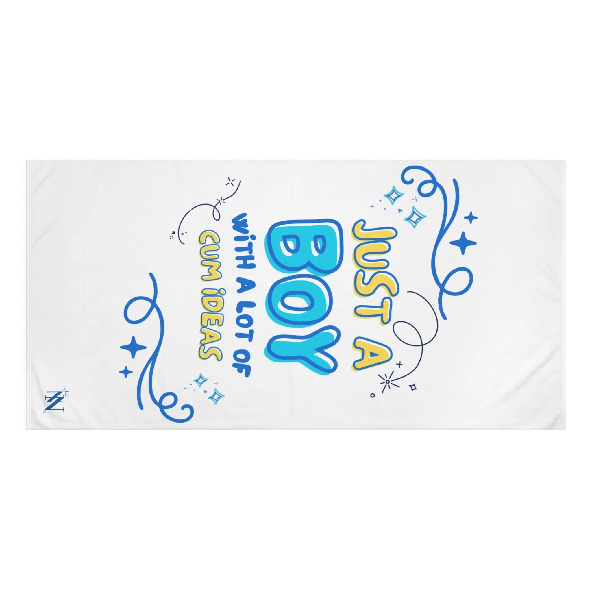 Just a Boy Cum Ideas Extra Large Towel