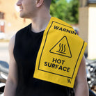 Warning Hot Surface | Mix & Match Soft Fun-Flirty Lovers’ Towels