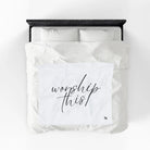 Worship This | Mix & Match Soft Fun-Flirty Lovers’ Blankets