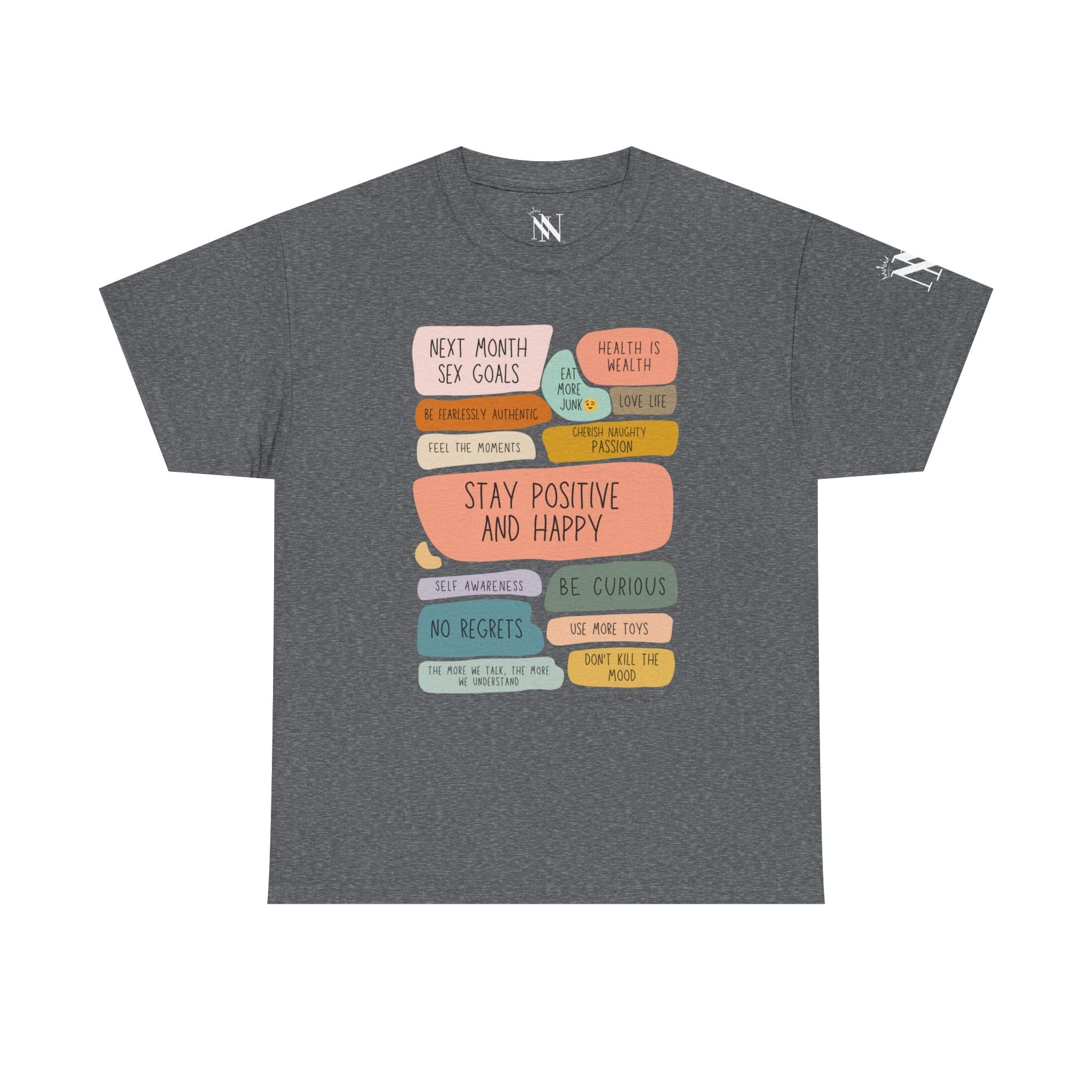 Sex Goals | Mix & Match 100% Cotton Unisex Fun-Flirty Lovers’ Tees