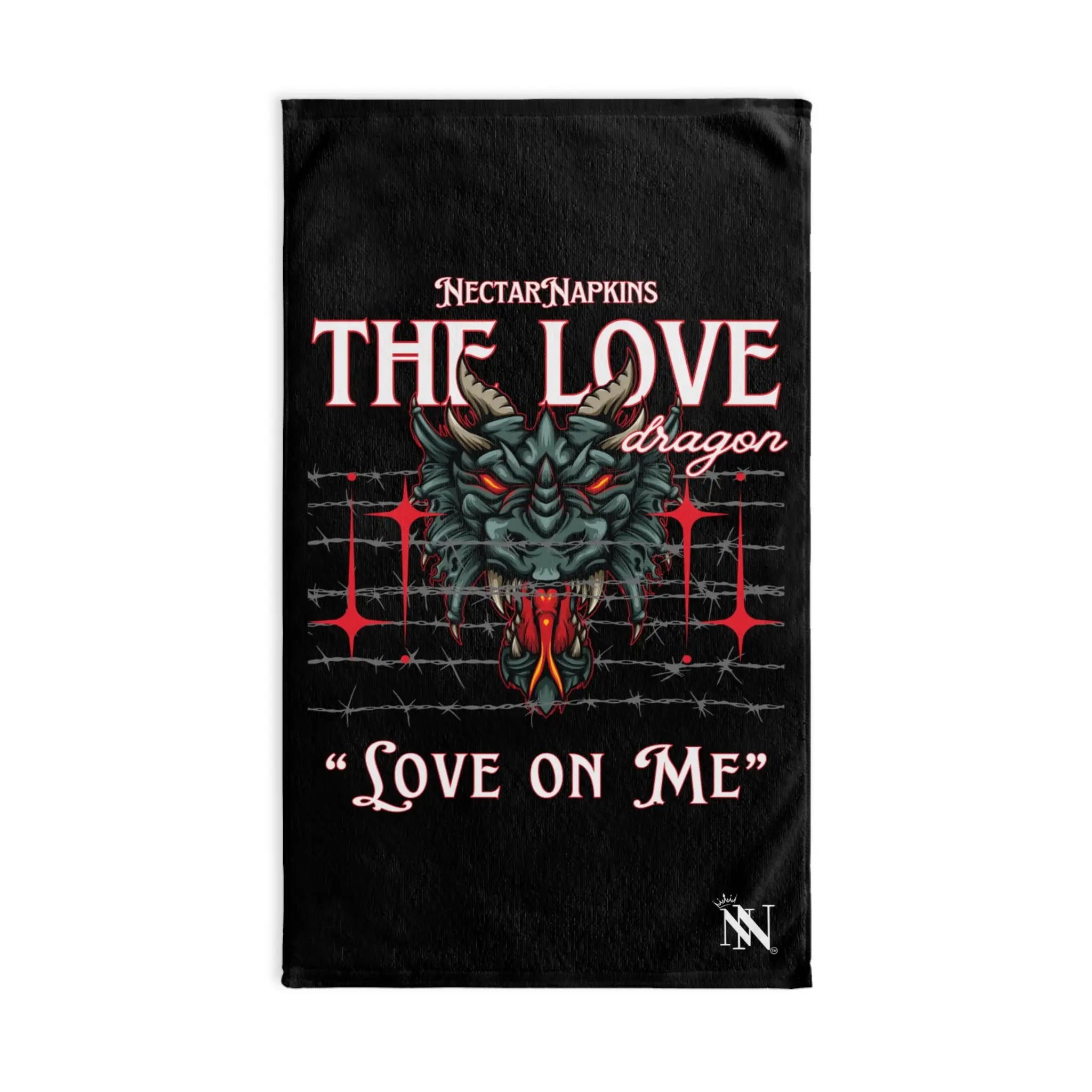 The Love Dragon Cum Towel
