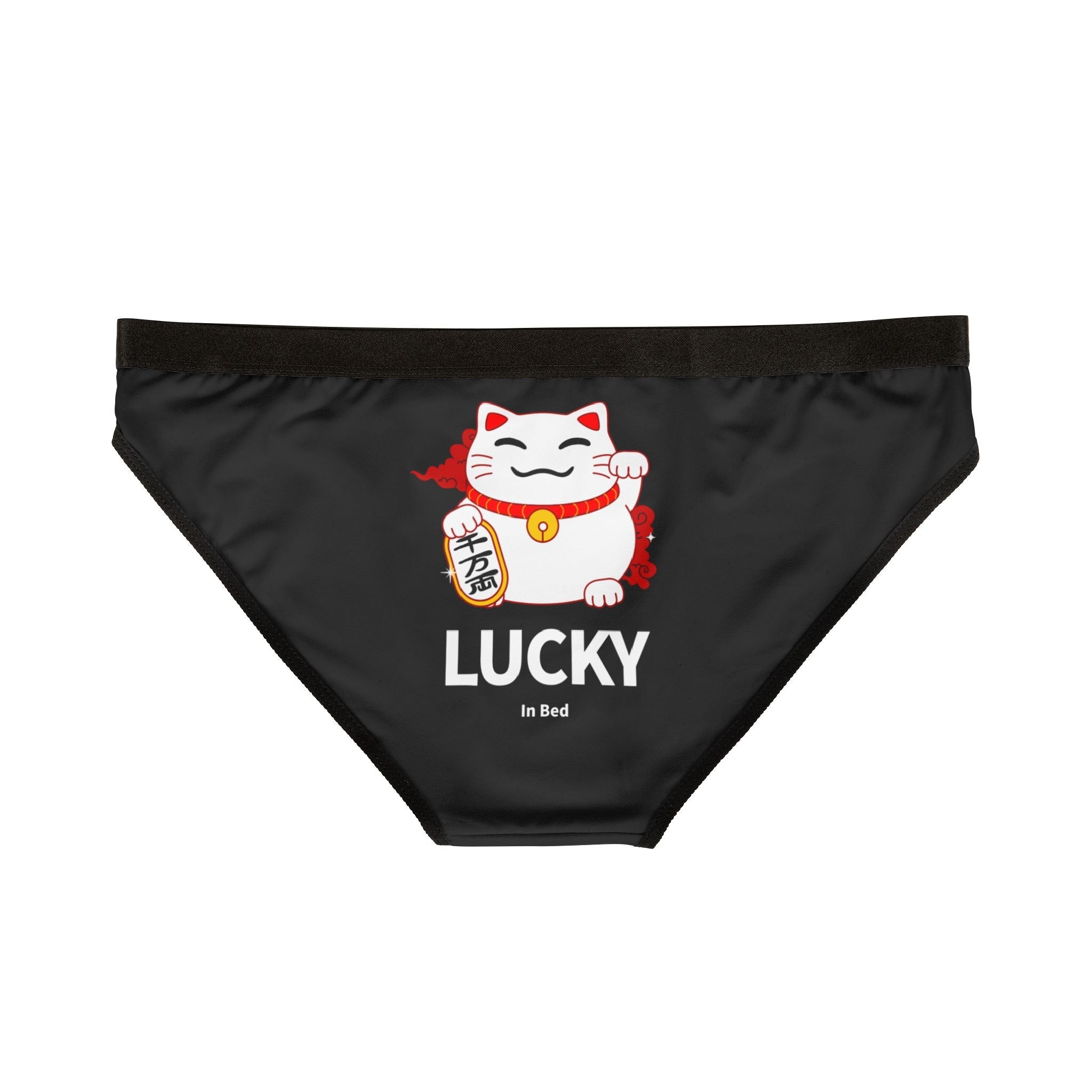Lucky In Bed Beckoning Cat Sex Gifts Funky Women’s Panties