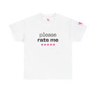 Please Rate Me | Mix & Match 100% Cotton Unisex Fun-Flirty Lovers’ Tees