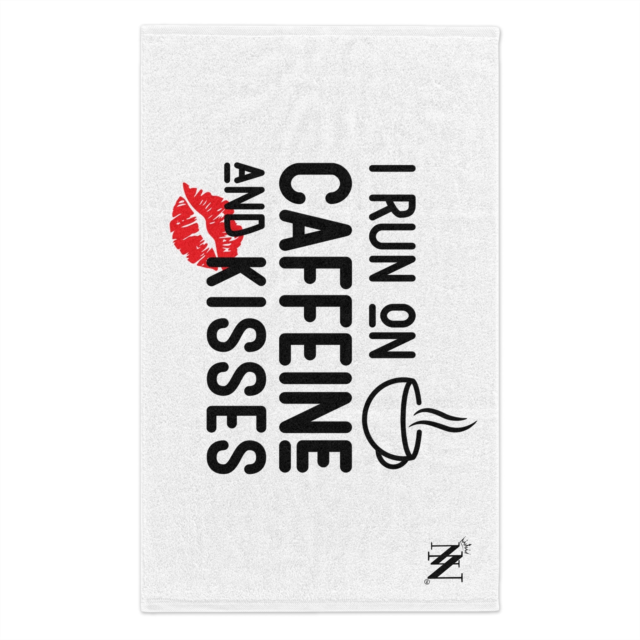 I Run on Caffeine & Kisses | Mix & Match Soft Fun-Flirty Lovers’ Towels