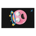 Seeing Stars Emoji Black | Mix & Match Soft Fun-Flirty Lovers’ Towels