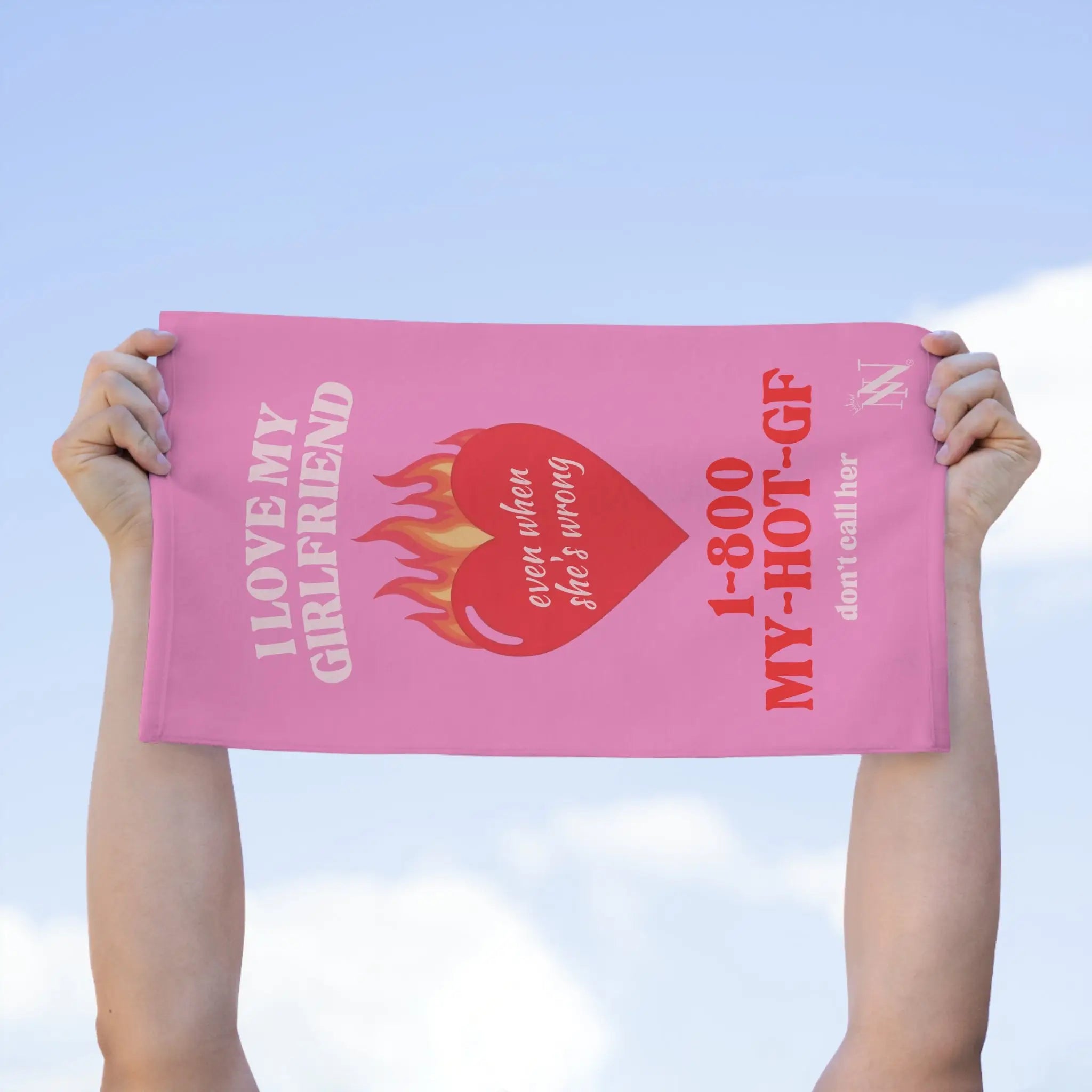 My Hot GF | Mix & Match Soft Fun-Flirty Lovers’ Towels