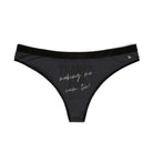 Thanks for Making Me Cum Too! | Mix & Match Women’s Fun-Flirty Lovers’ Thongs