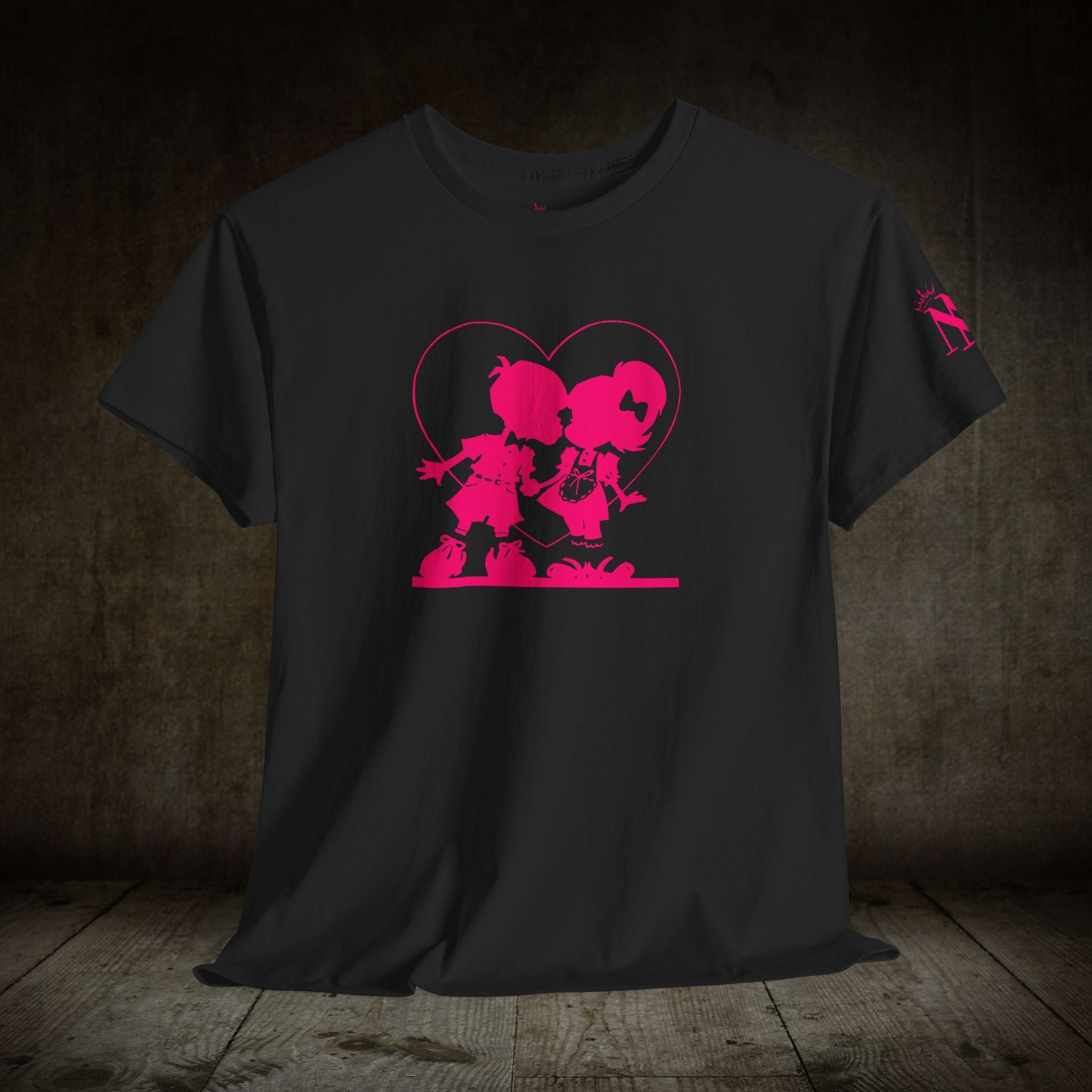 First Kiss | Mix & Match 100% Cotton Unisex Fun-Flirty Lovers’ Tees