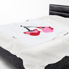 Lick My Cherries | Mix & Match Velveteen Fun-Flirty Lovers’ Blankets