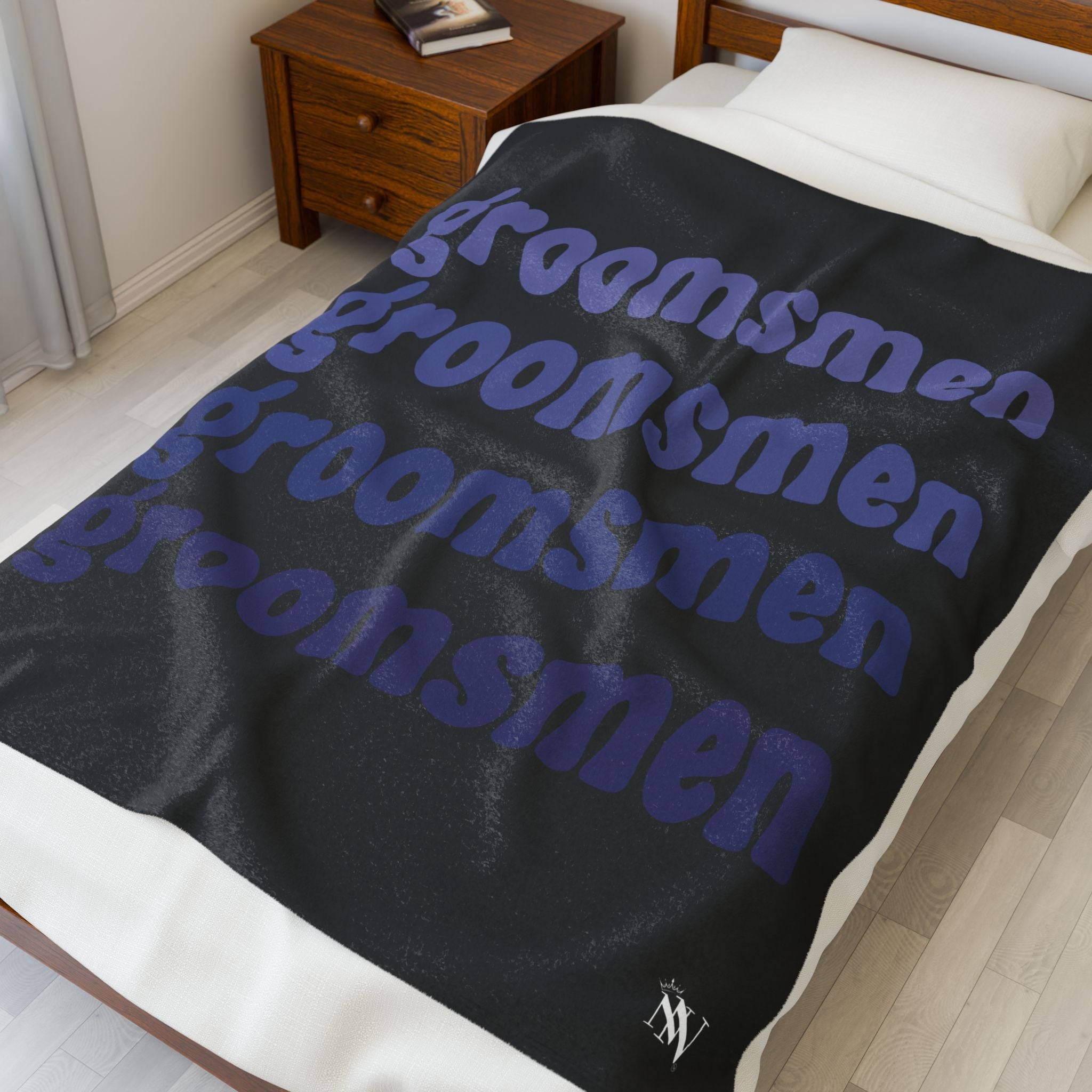 Groomsmen Bachelor Party | Mix & Match Soft Fun-Flirty Lovers’ Blankets