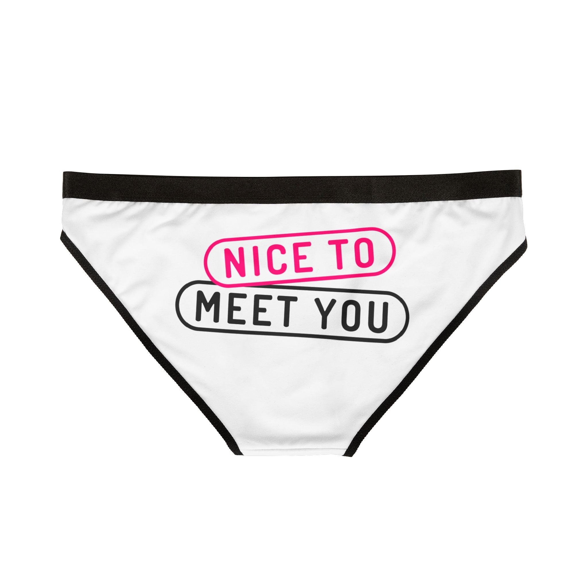 Nice to Meet You Romantic Sex Gifts Women’s Panties