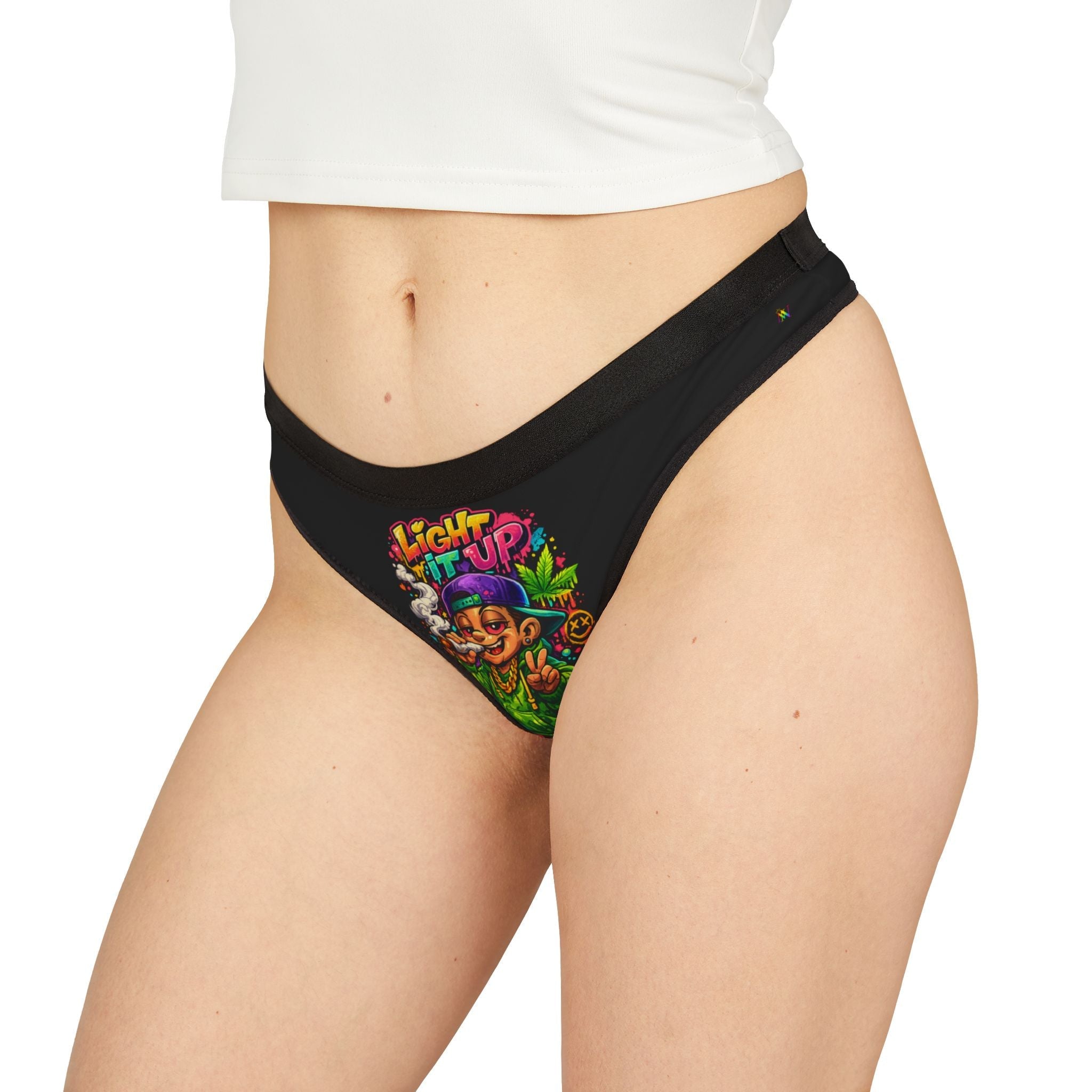 Light It Up 420 Sex Gifts Lingerie Women’s Thong