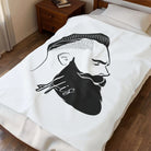His Beard | Mix & Match Soft Fun-Flirty Lovers’ Blankets