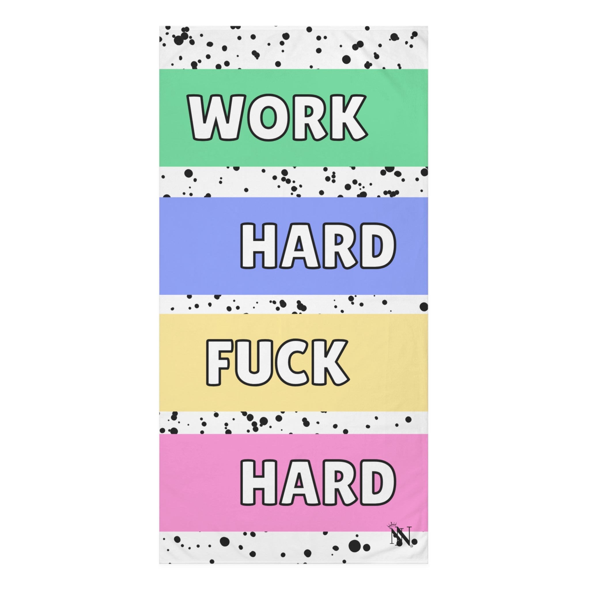 Work Hard Fuck Hard | Mix & Match XL Fun-Flirty Lovers’ Towels