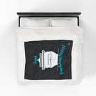 Just Fucking Nauti Black | Mix & Match Velveteen Fun-Flirty Lovers’ Blankets